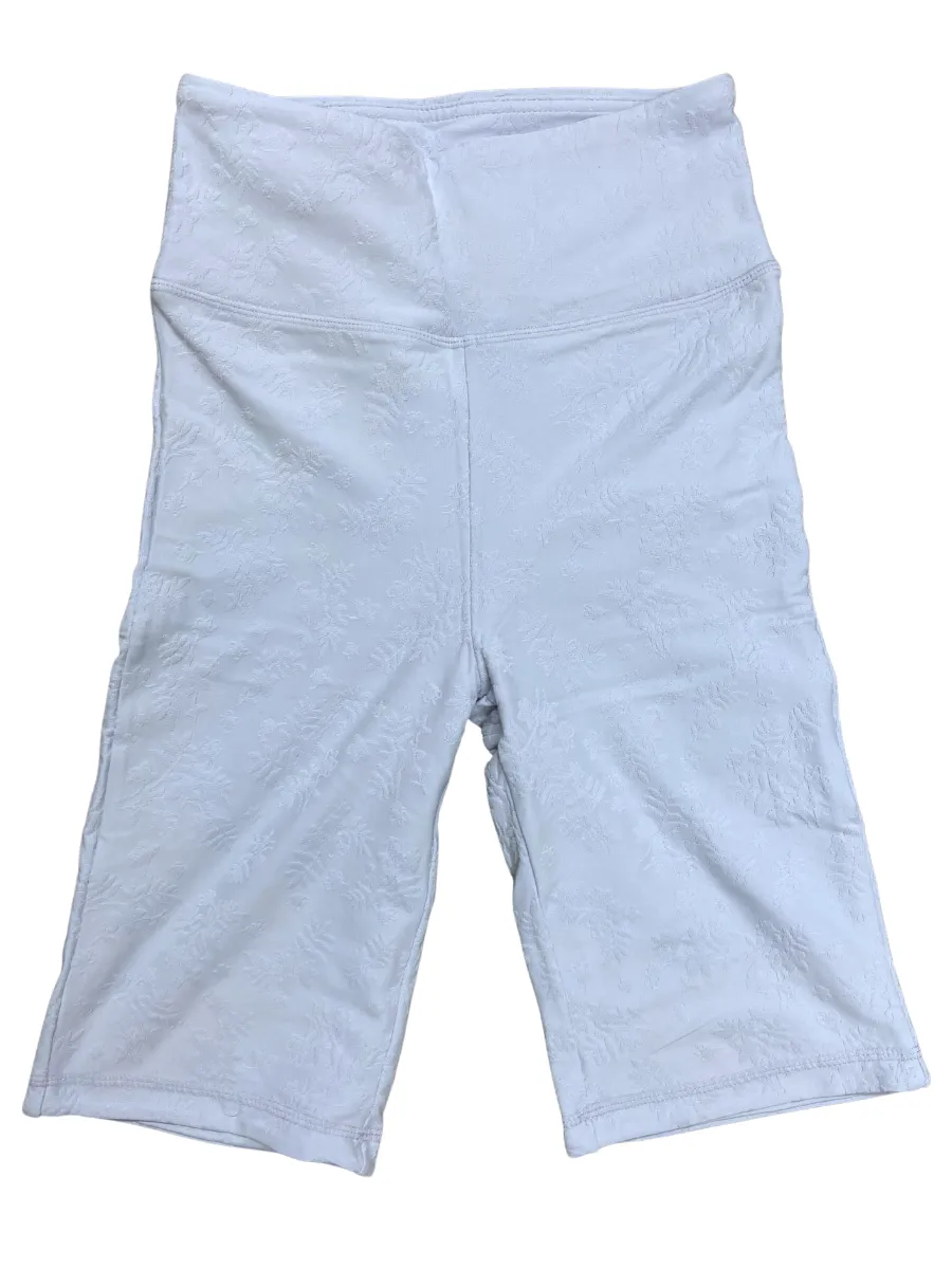 Mono B Jacquard Texture Shorty de motard mini floral APH8071