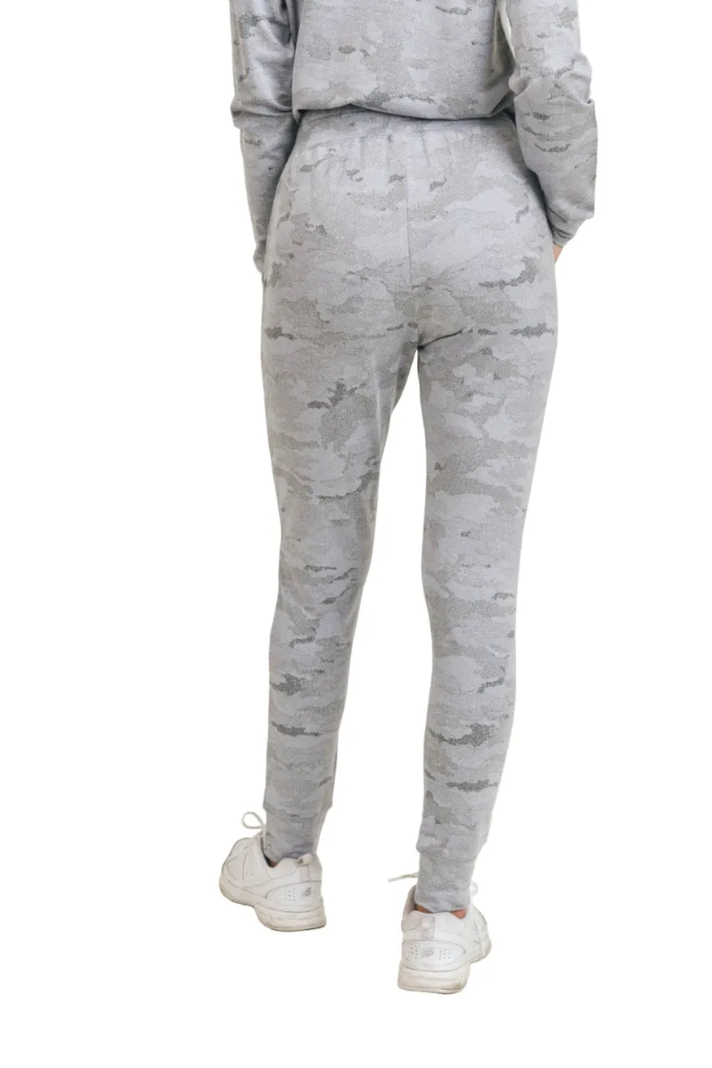 Joggers Mono B Camouflage Clair avec Cordons KP-A1052