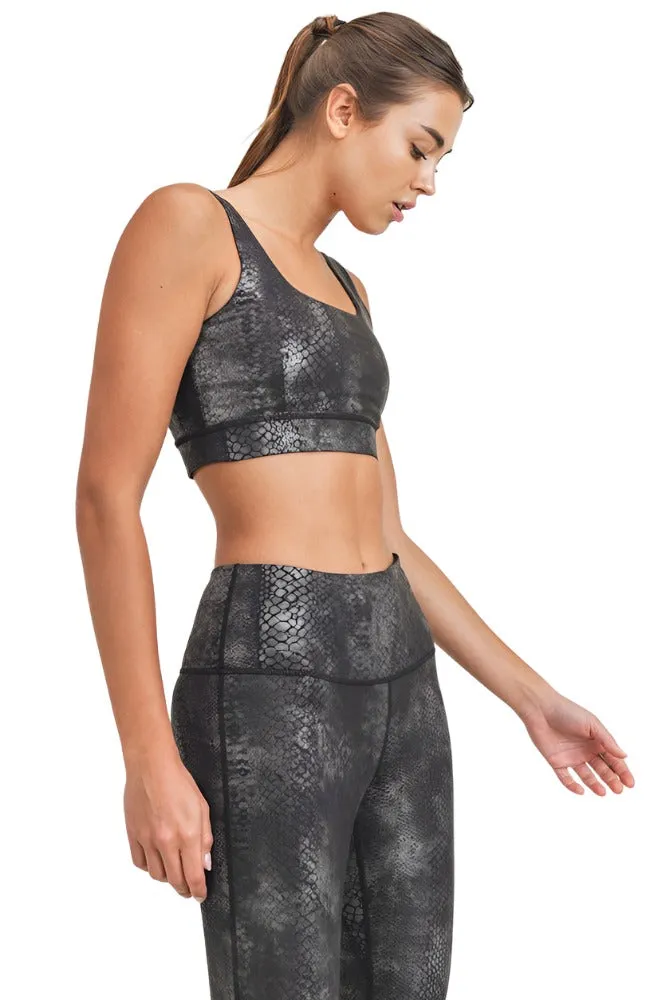 Soutien-gorge Mono B Snake en impression foil AT3009