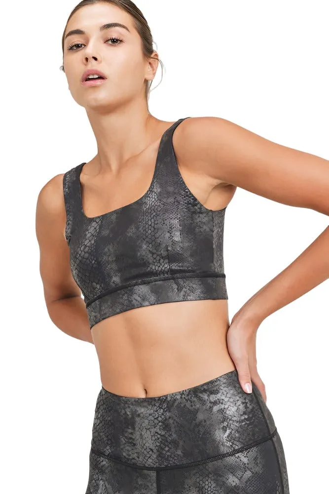 Soutien-gorge Mono B Snake en impression foil AT3009