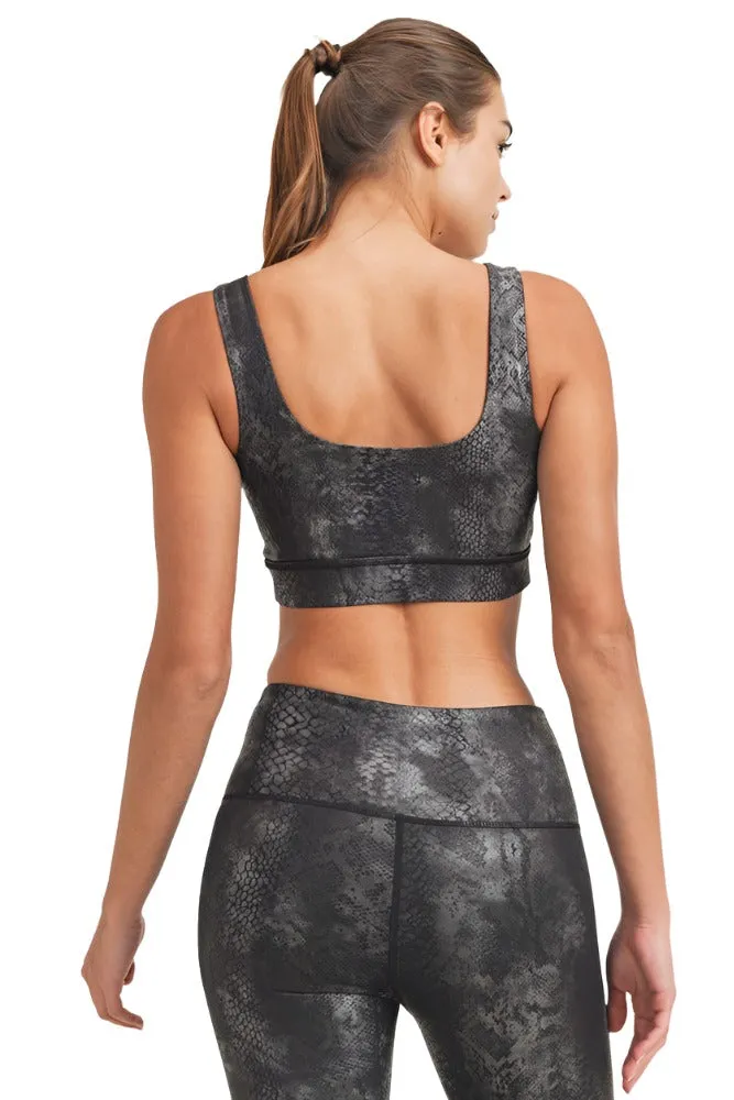Soutien-gorge Mono B Snake en impression foil AT3009