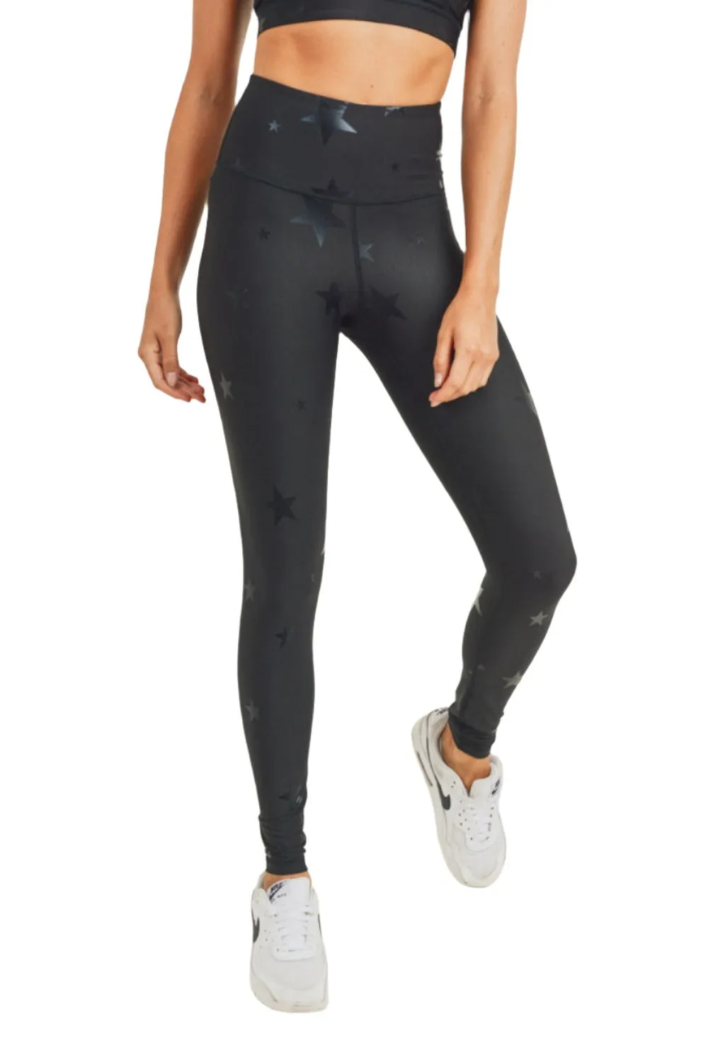 Mono B Star Print Foil Legging APH2898 et Plus