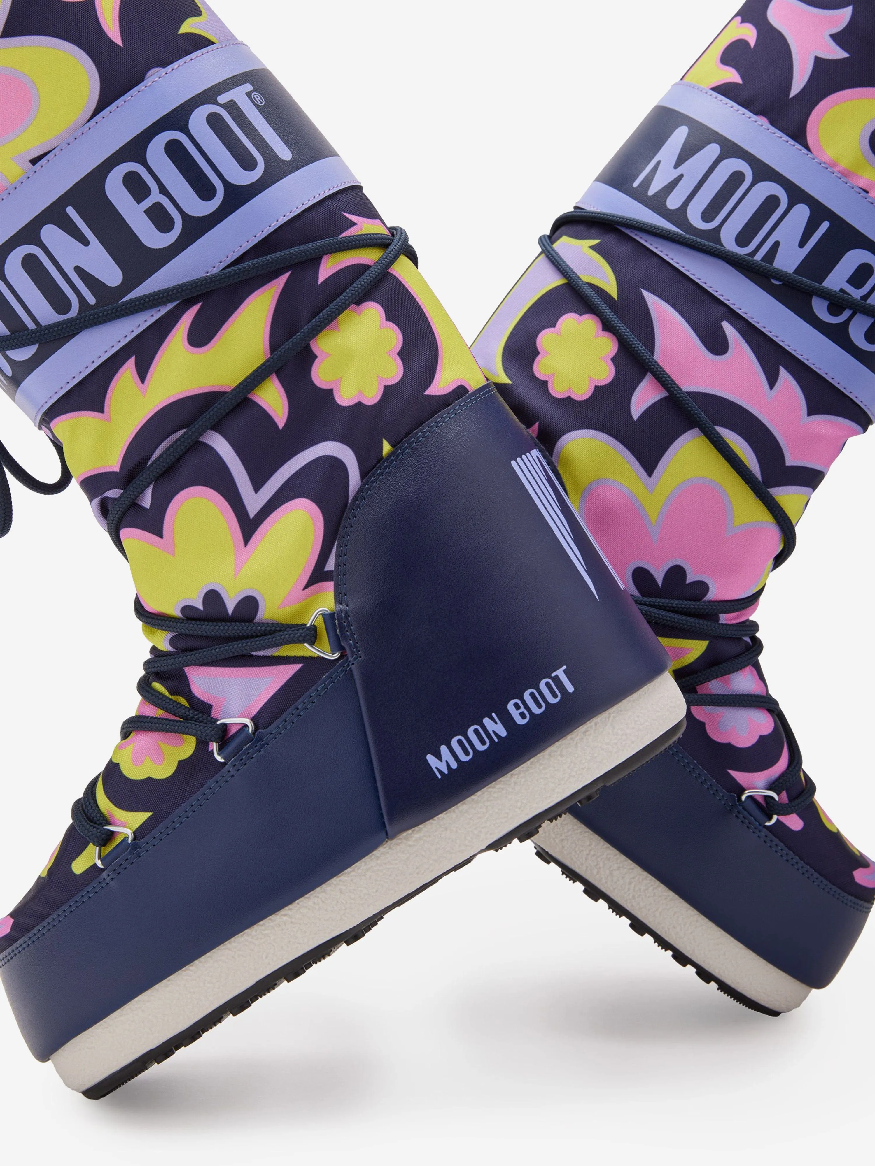 Bottes Moon Boot Girls Icon Flower Multicolore