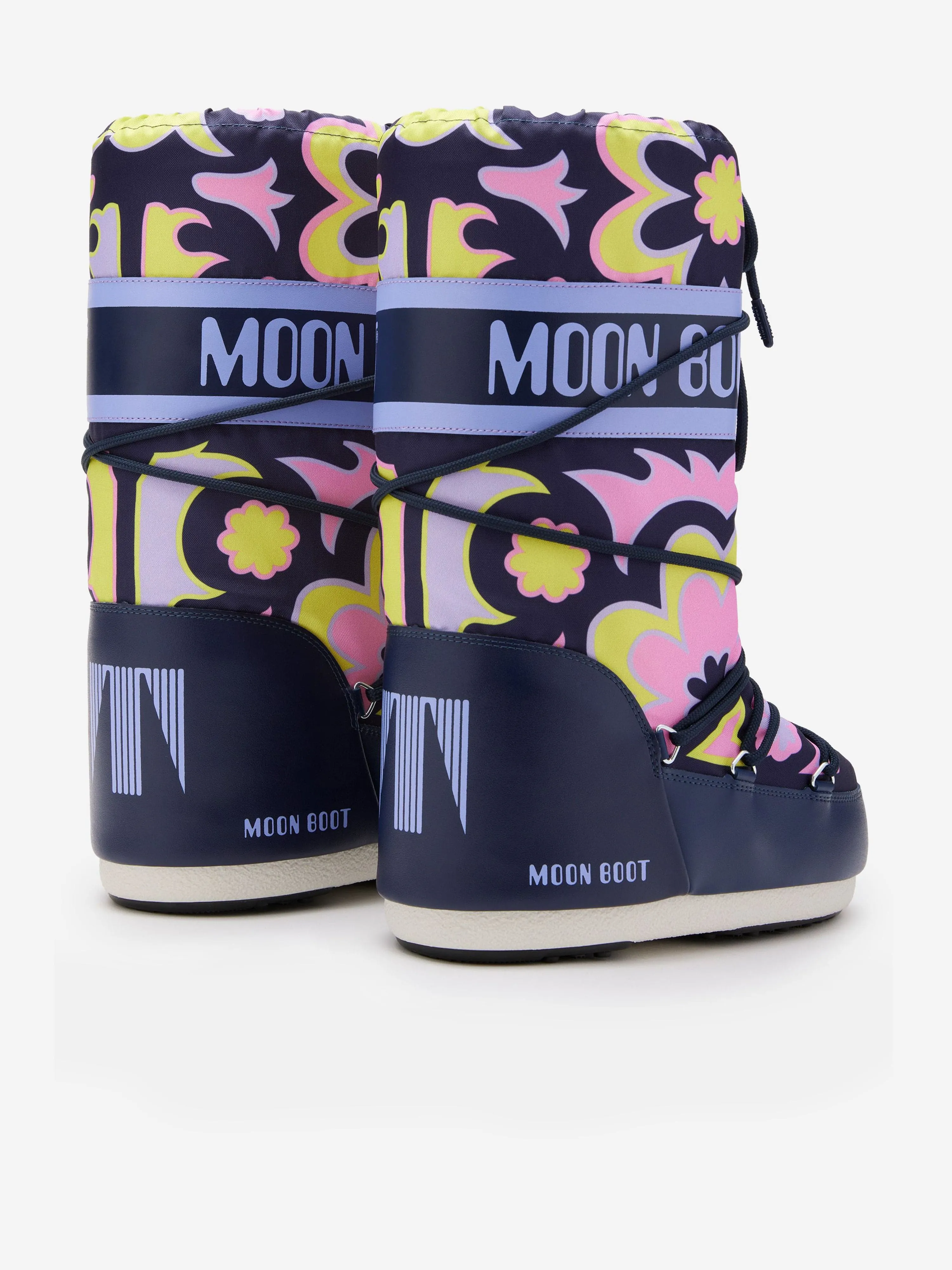 Bottes Moon Boot Girls Icon Flower Multicolore