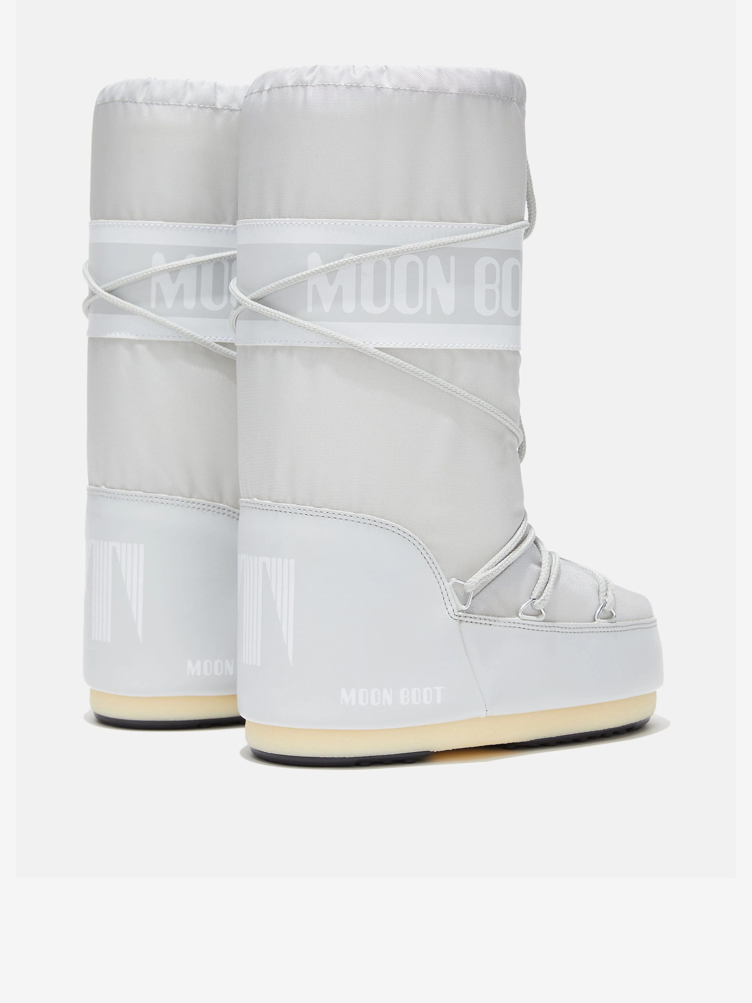 Bottes Moon Boot Kids Icon en gris