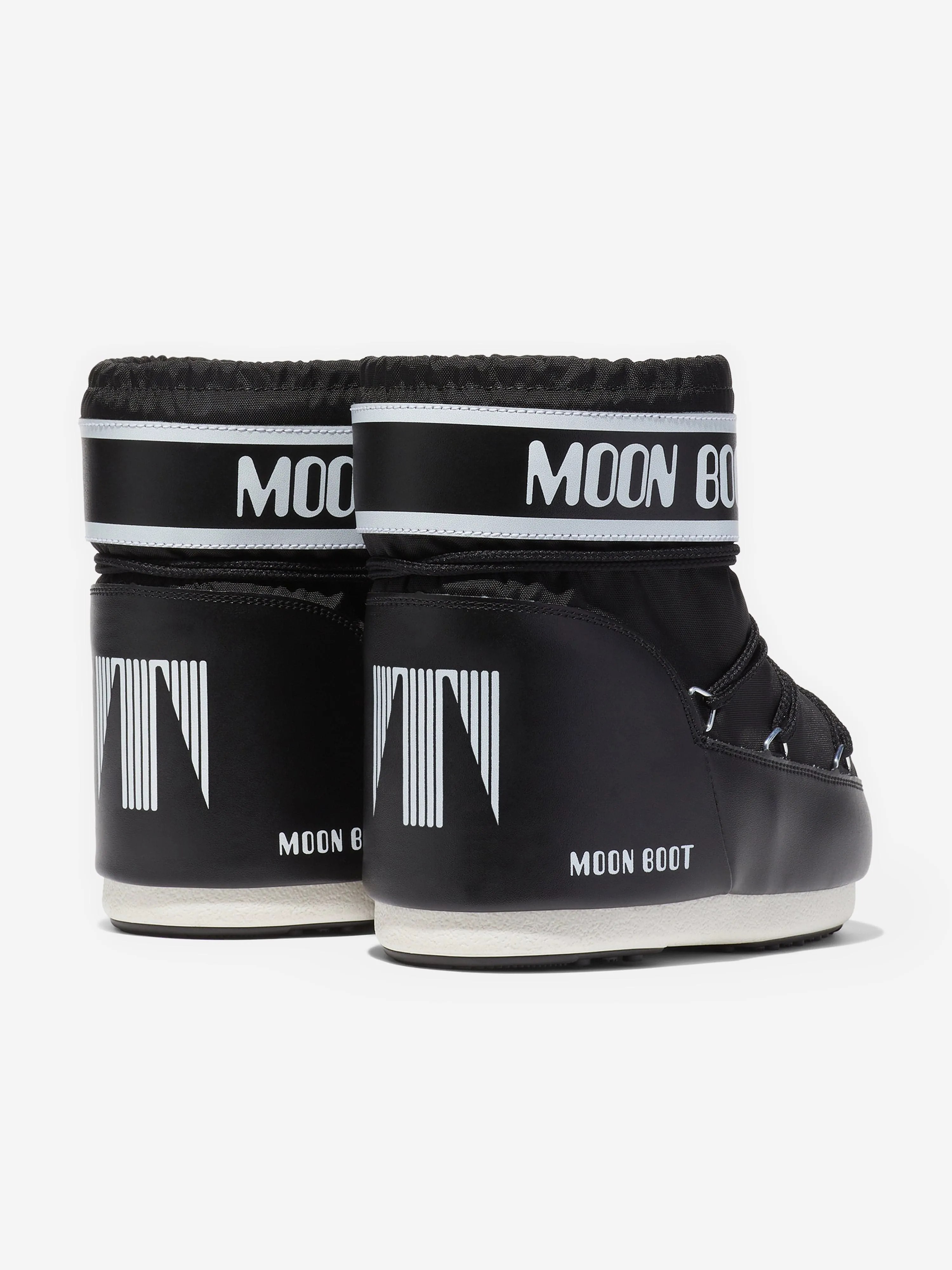 Moon Boot Kids Icon Bottes Basses en Noir