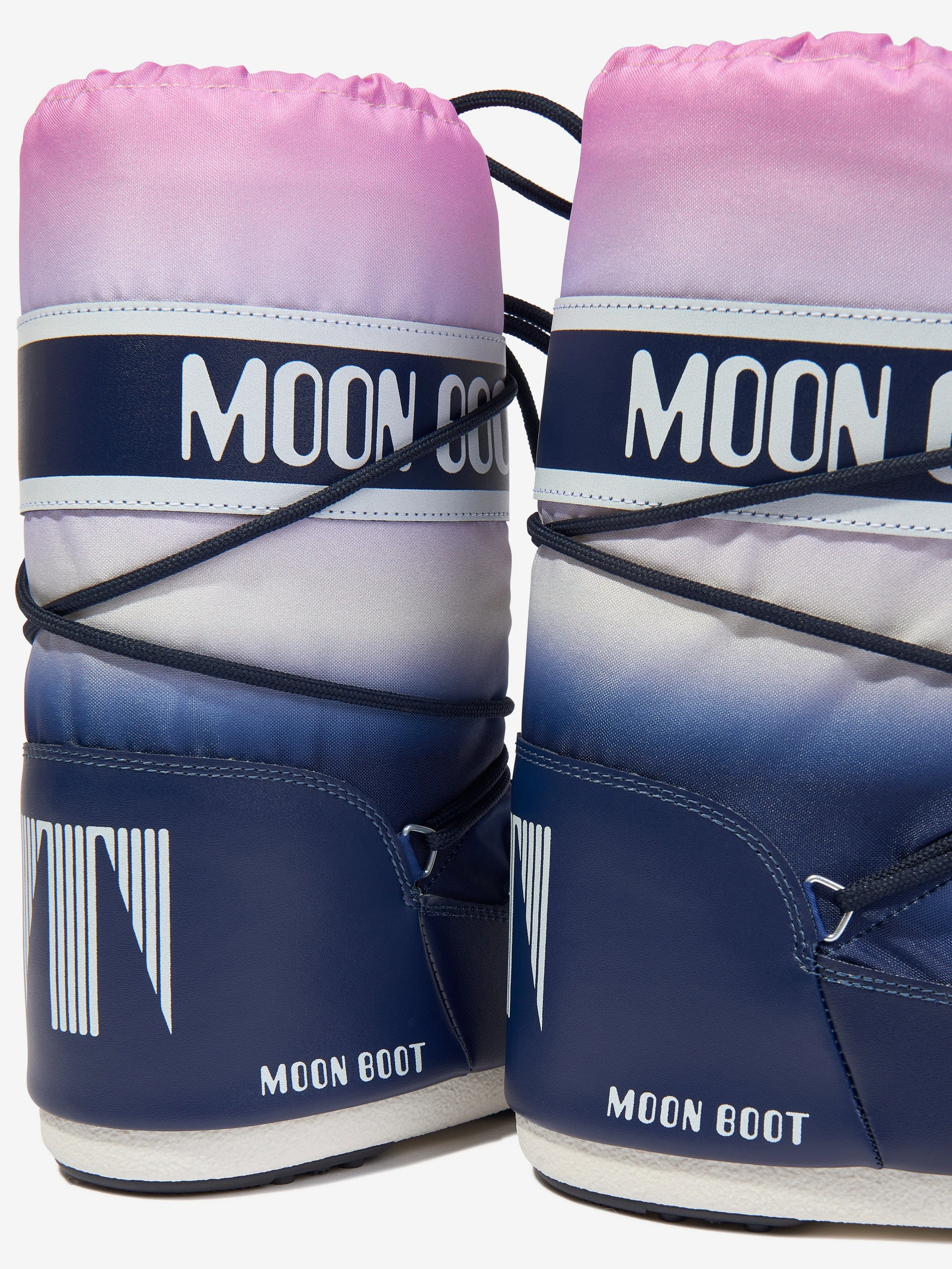 Moon Boot Kids Icon Bottes Moonrise en Bleu