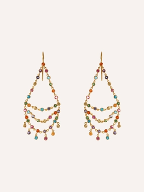 Multicolored Emilie Earrings