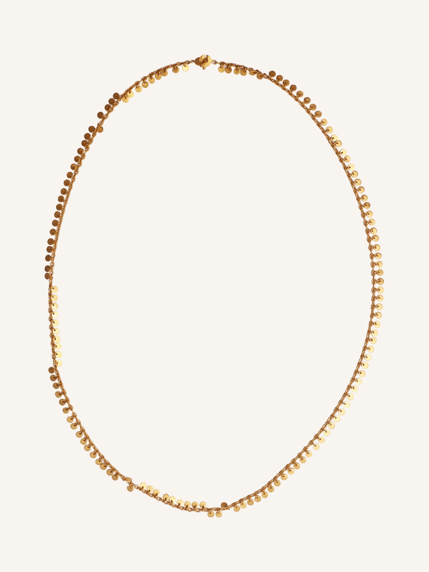 Multitude of Miniature Sequins Necklace