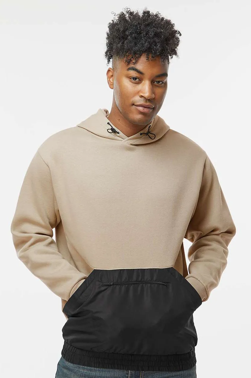 MV Sport Sweat à capuche mixte pour hommes avec poche - Atmosphere/Noir Vêtements Mv-Sport