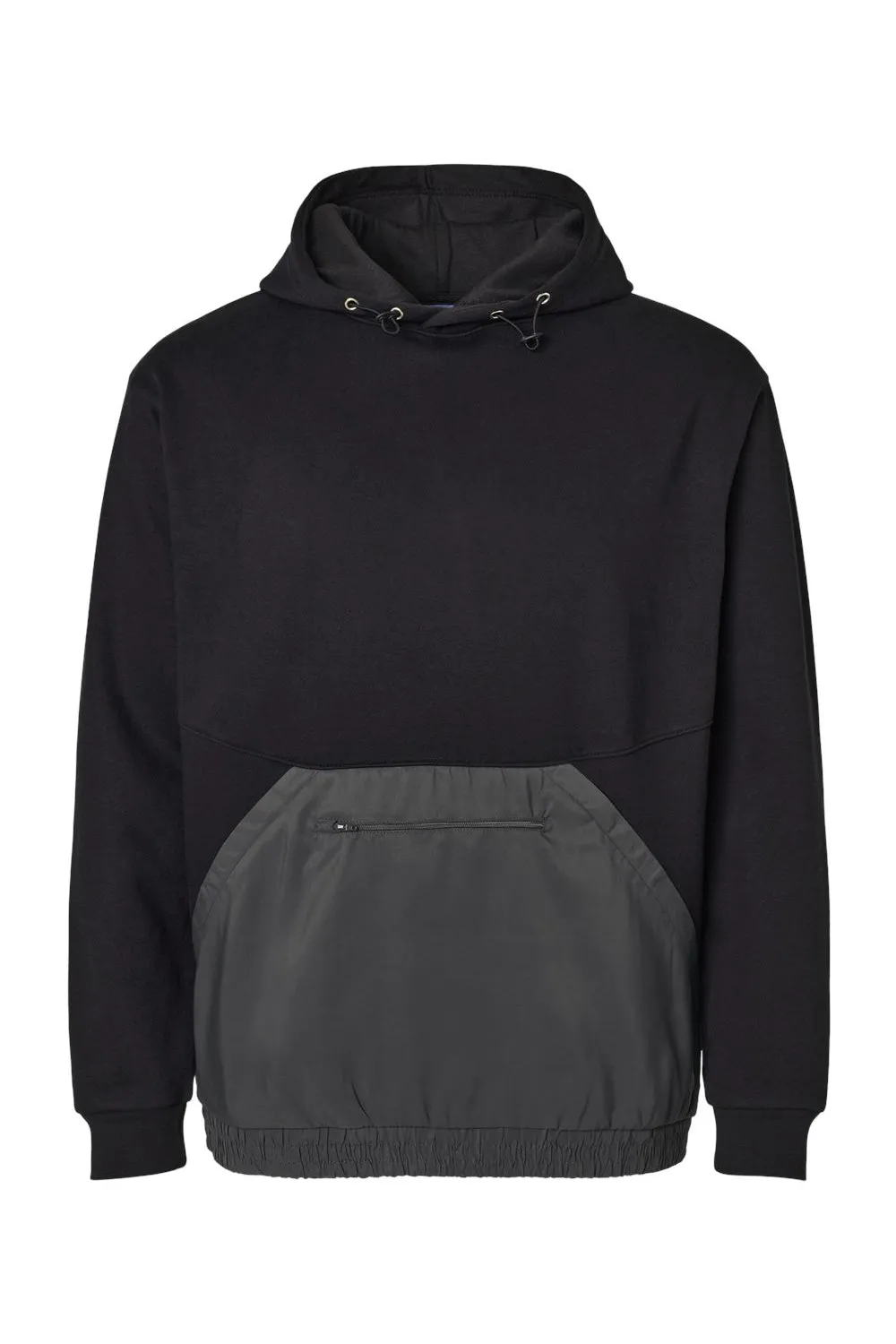 MV Sport Sweat à capuche mixte pour hommes avec poche - Noir/Gris anthracite Vêtements Mv-Sport