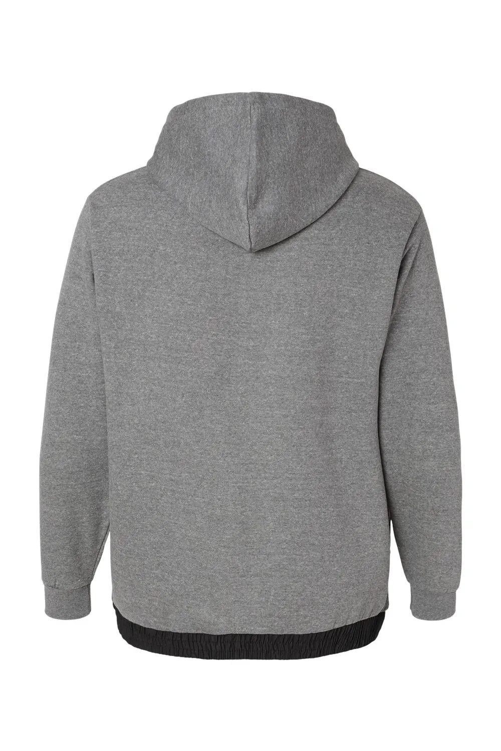 MV Sport Sweat à capuche mixte pour hommes avec poche - Gris graphite/Noir Vêtements Mv-Sport