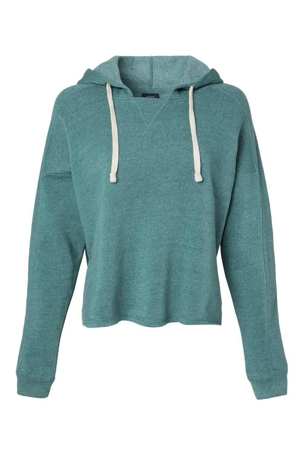 MV Sport Femmes Angel Fleece Crop Sweat à Capuche - Vêtement Vert Mallard MV-Sport
