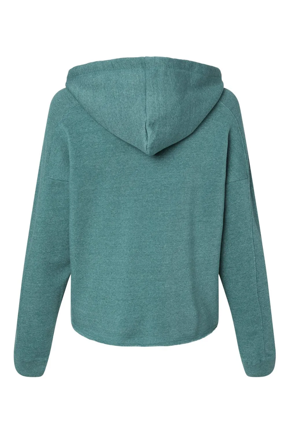MV Sport Femmes Angel Fleece Crop Sweat à Capuche - Vêtement Vert Mallard MV-Sport