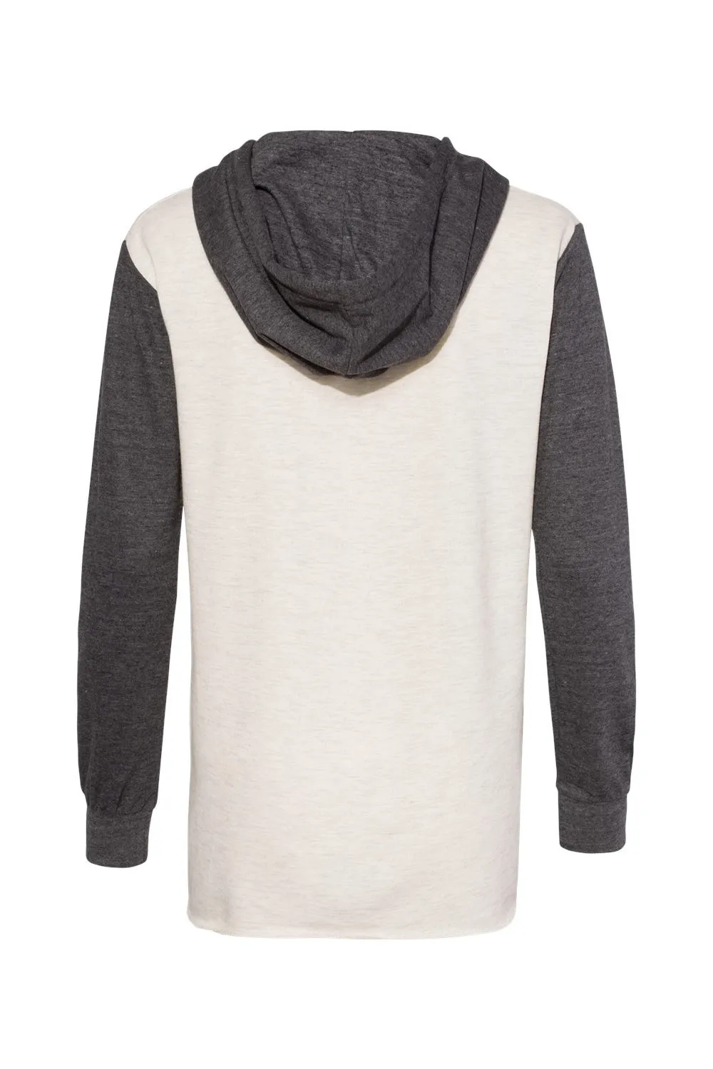 MV Sport Sweat à capuche pour femmes en French Terry avec motifs en couleur et poche kangourou - Gris anthracite/Beige Vêtements Mv-Sport