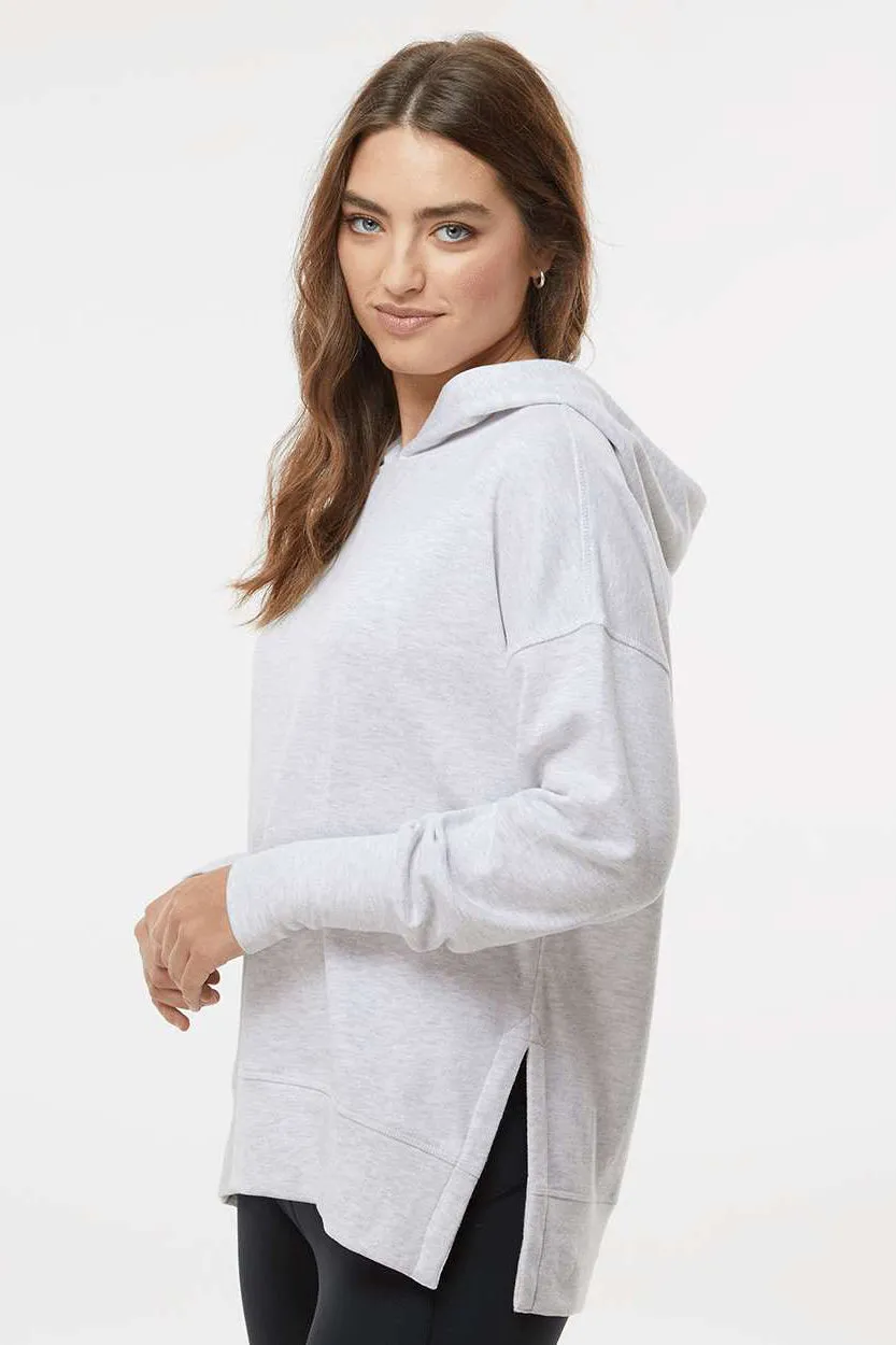 MV Sport Sweat à capuche en French Terry pour femmes - Vêtement gris cendre Mv-Sport