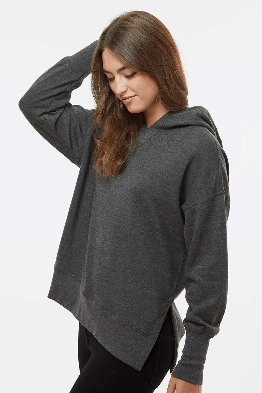 MV Sport Sweat à capuche en French Terry pour femmes - Vêtement gris anthracite Mv-Sport