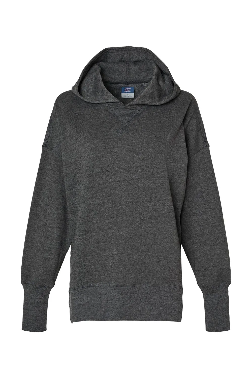 MV Sport Sweat à capuche en French Terry pour femmes - Vêtement gris anthracite Mv-Sport