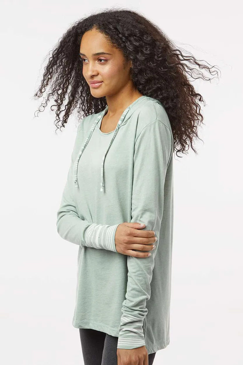 MV Sport Sweat à capuche en jersey chiné pour femmes - Vêtements Greenstone Mv-Sport