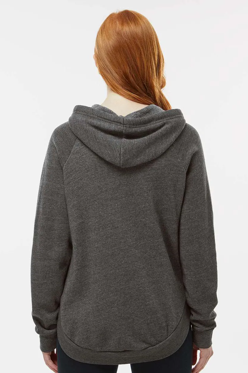 MV Sport Sweat à capuche en polaire Angel Jordan pour femmes - Gris anthracite Vêtements Mv-Sport