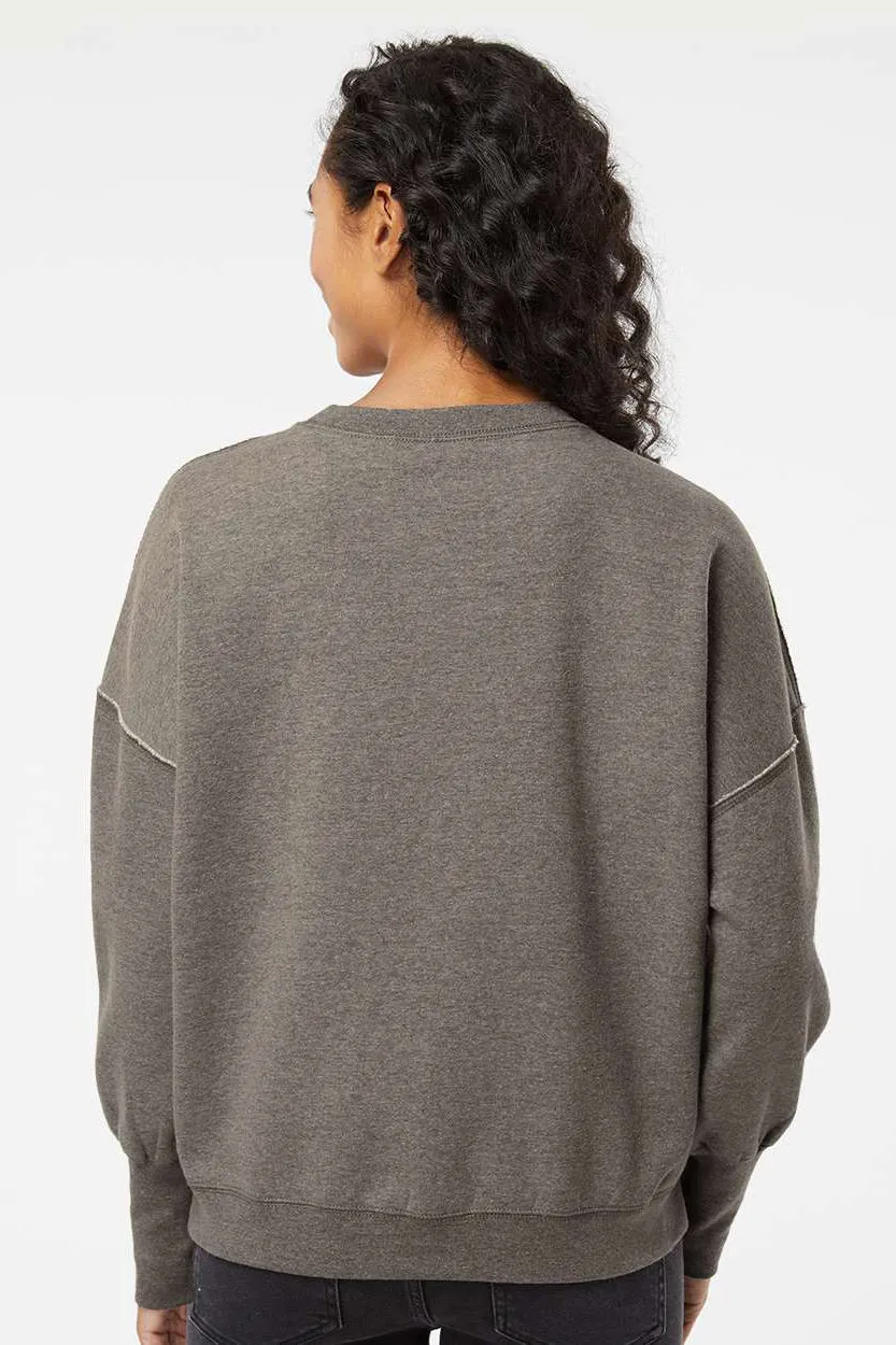 Pull à capuche en molleton velouté pour femmes MV Sport - Gris anthracite Vêtements Mv-Sport