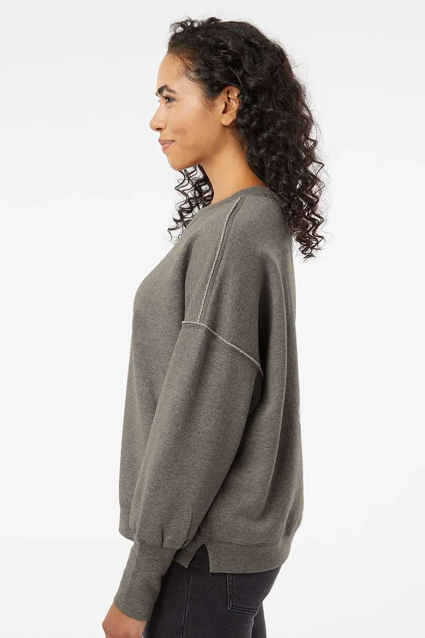 Pull à capuche en molleton velouté pour femmes MV Sport - Gris anthracite Vêtements Mv-Sport