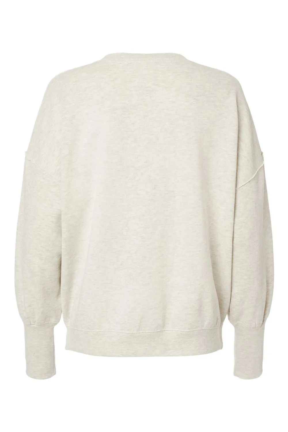 MV Sport Sweat-shirt à capuche en polaire suédée pour femmes - Vêtement couleur flocons d'avoine Mv-Sport