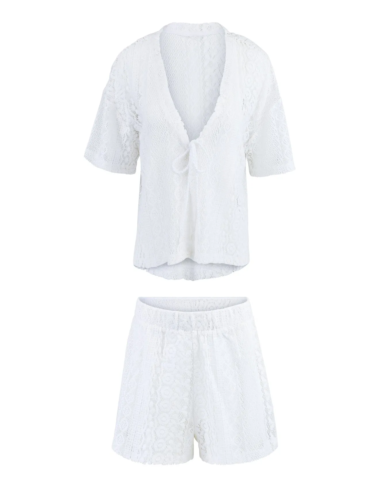 Maillot de bain deux pièces Nika avec haut couvrant