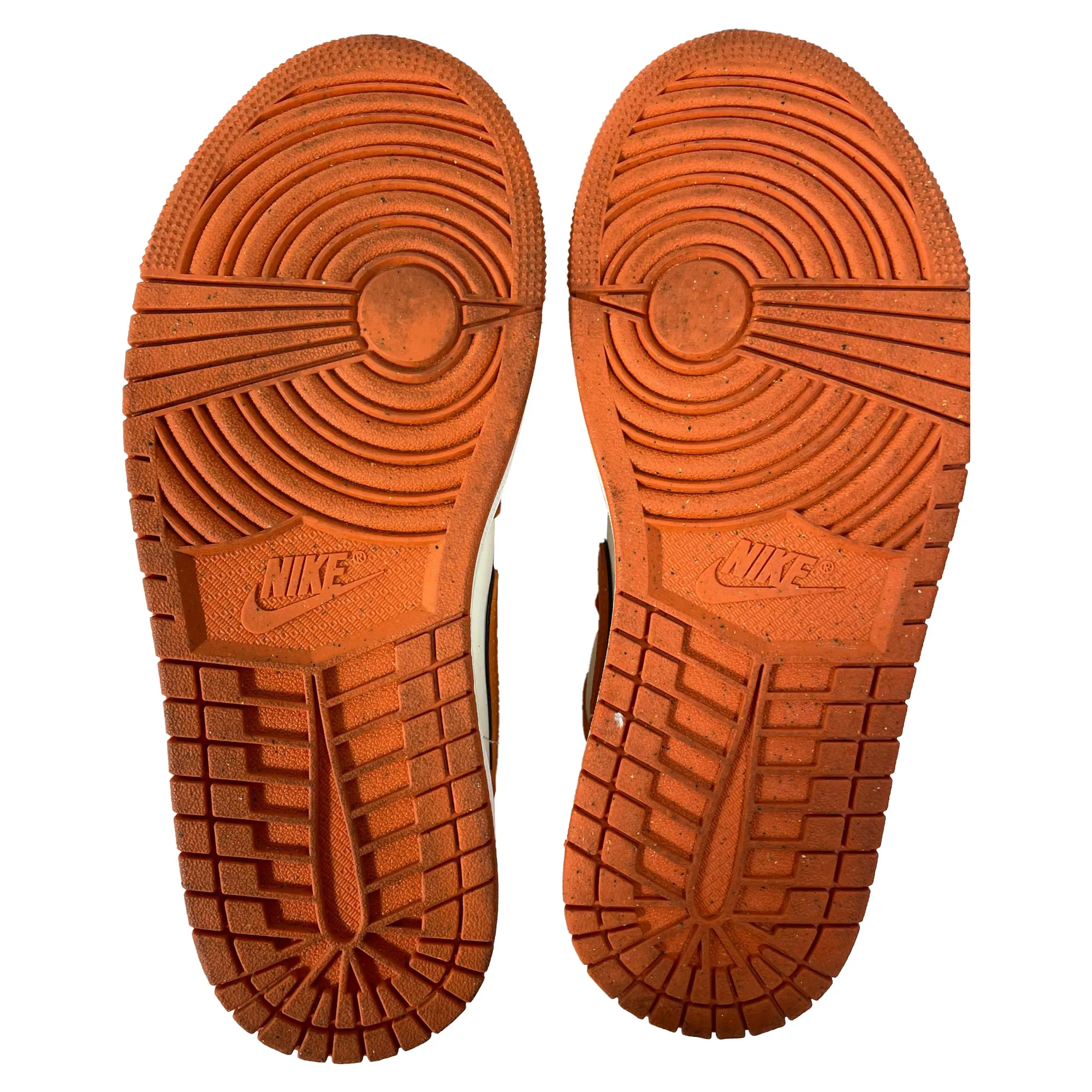 Chaussures Nike Jordan 1 Mid SE Sport Spice en cuir orange