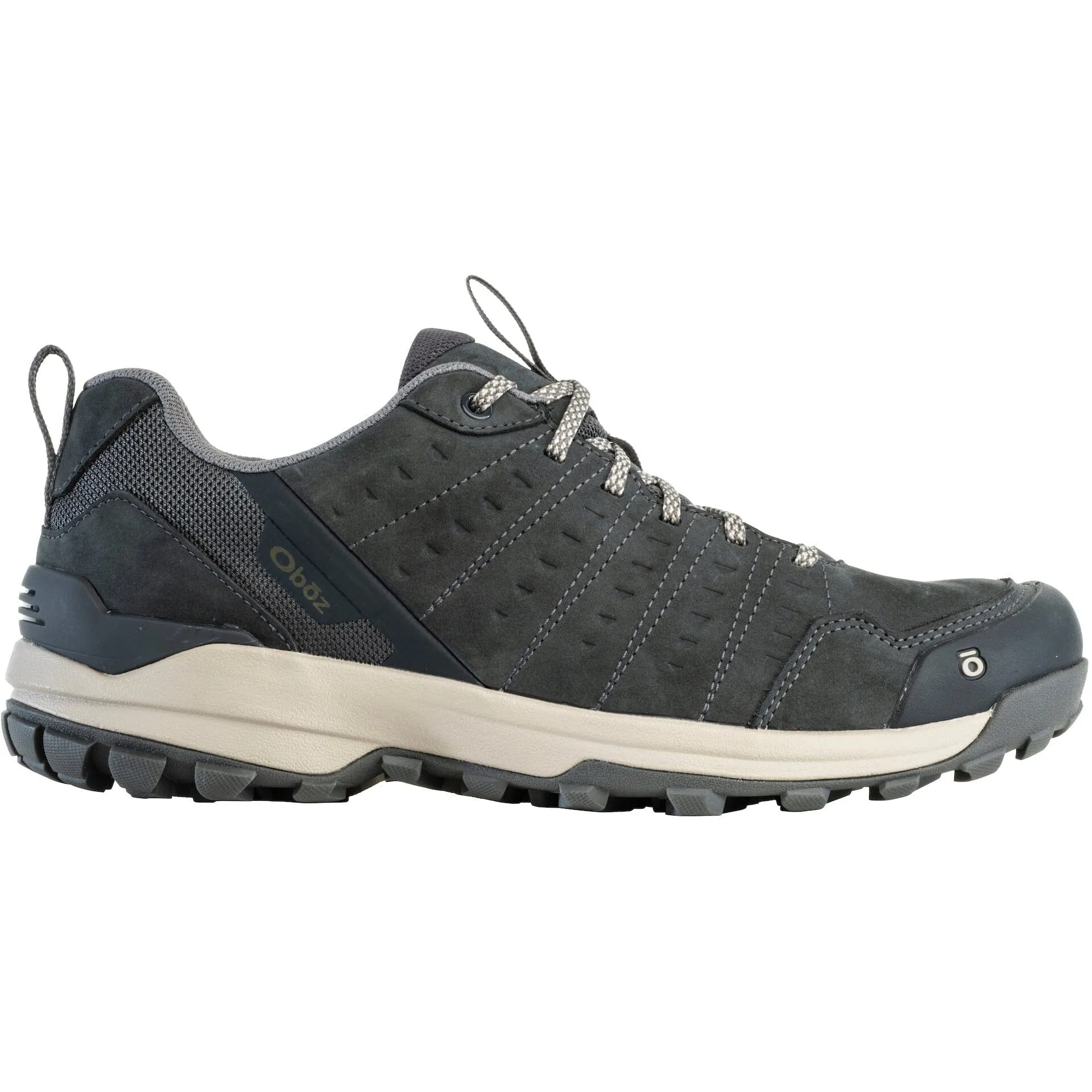 OBOZ SYPES LOW LEATHER WATERPROOF POUR HOMME TAILLE MOYENNE ET LARGE - VENTE FINALE !