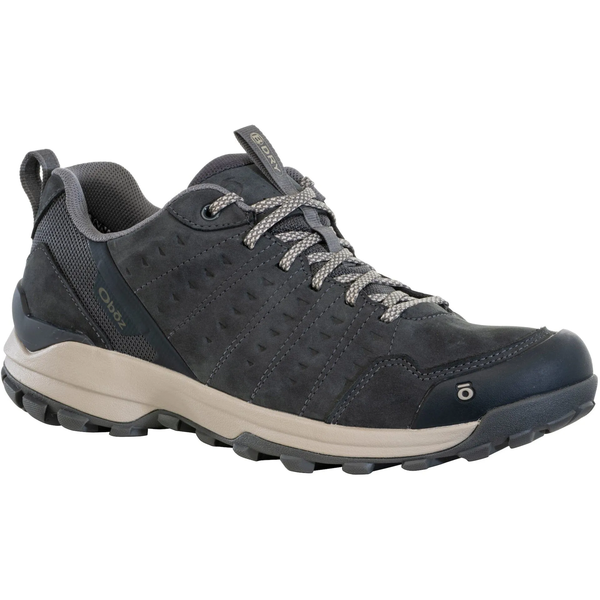 OBOZ SYPES LOW LEATHER WATERPROOF POUR HOMME TAILLE MOYENNE ET LARGE - VENTE FINALE !