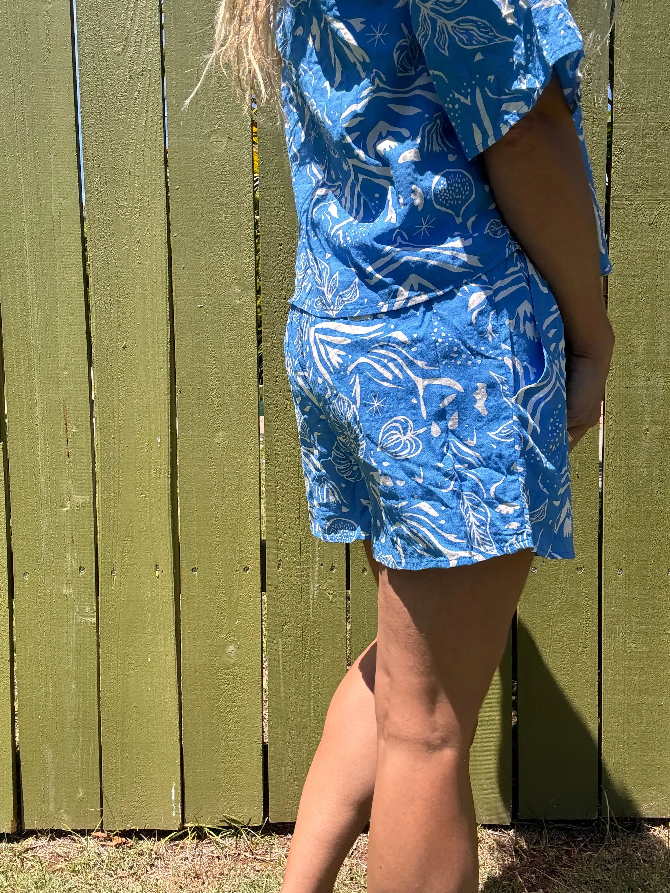 Short Bleu Océan