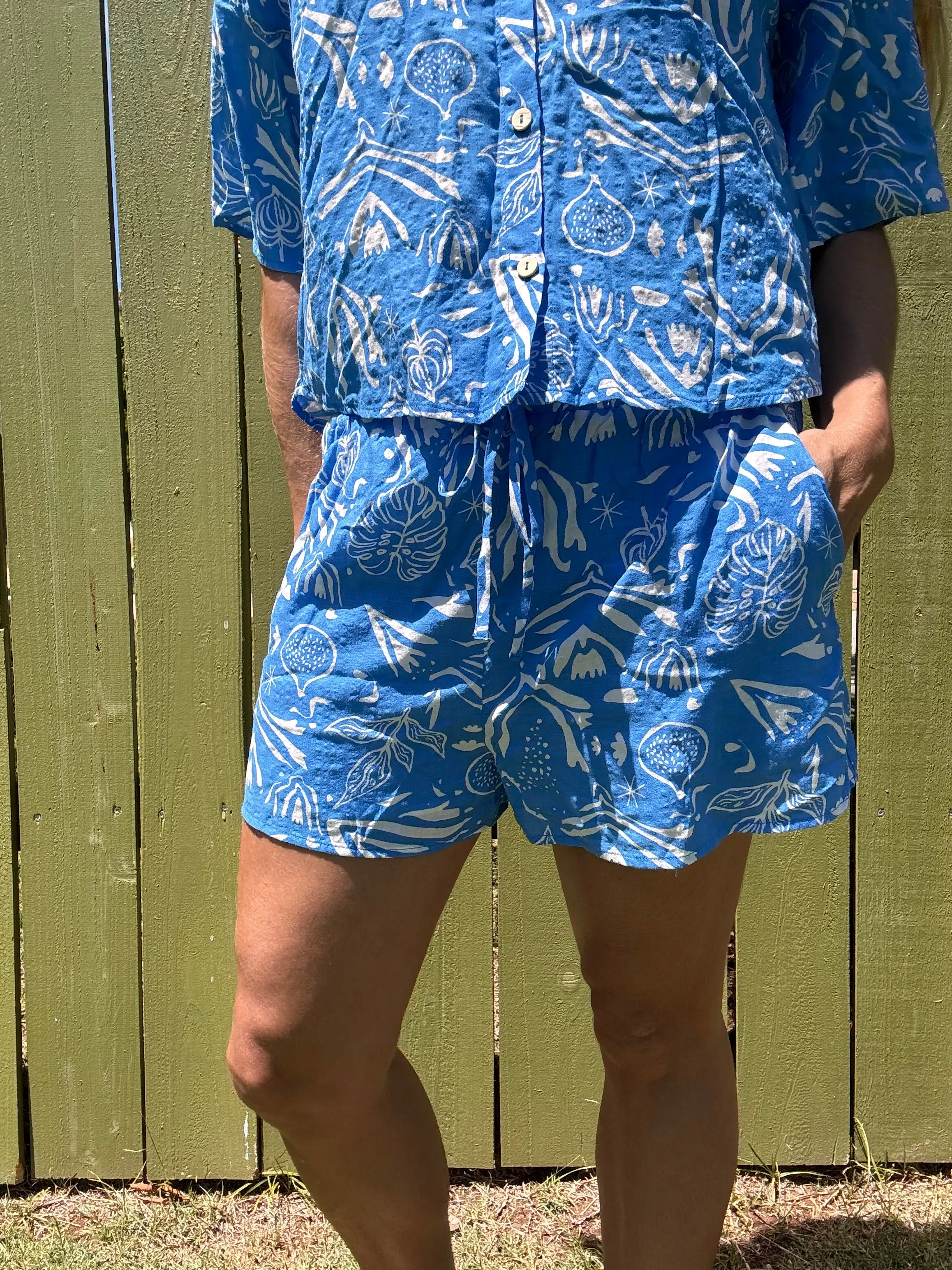 Short Bleu Océan