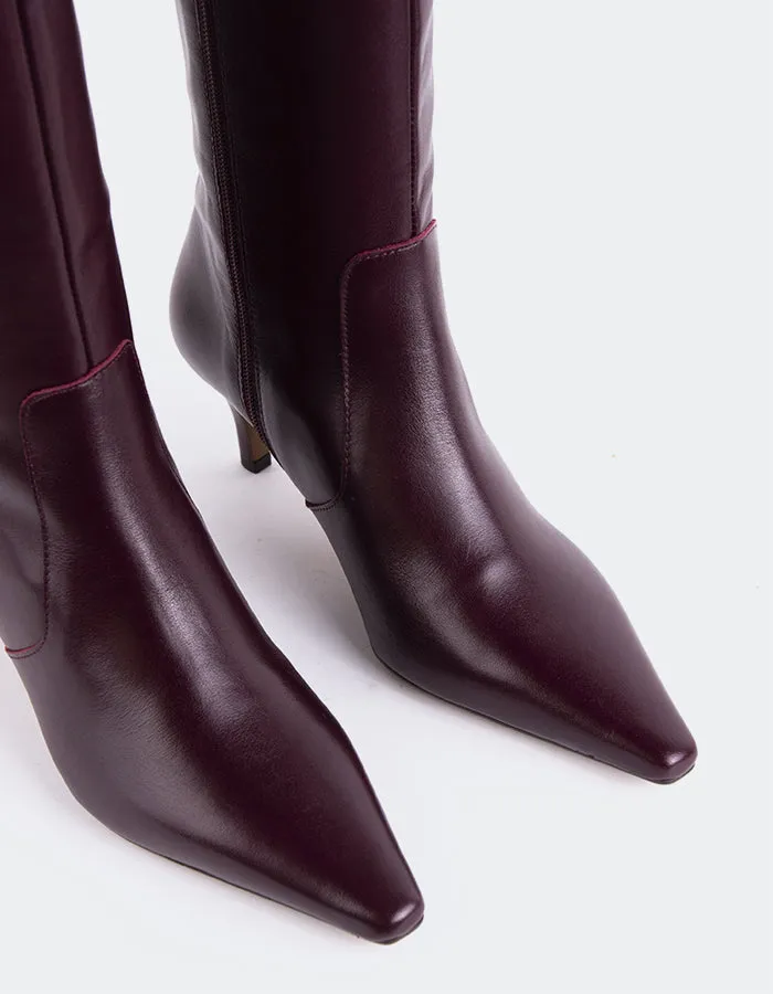 Odyssia Cuir Bourgogne