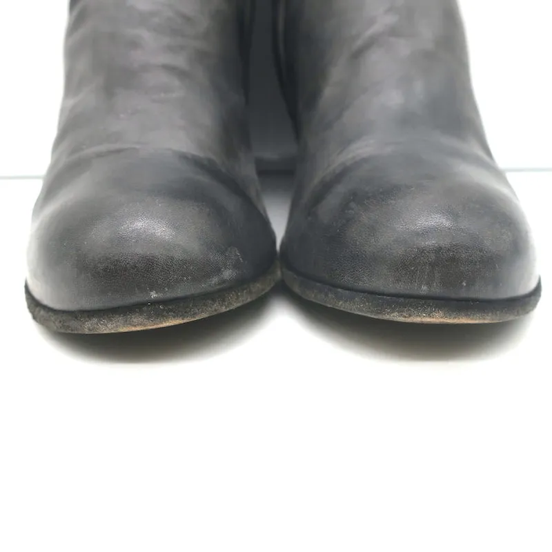 Bottes chelsea Officine Creative en cuir gris taille 38