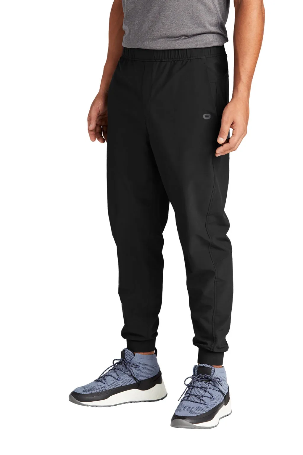 Ogio Pantalon de jogging résistant à l'eau pour hommes avec poches - Noir