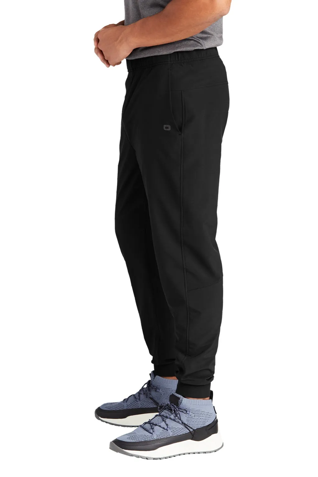 Ogio Pantalon de jogging résistant à l'eau pour hommes avec poches - Noir