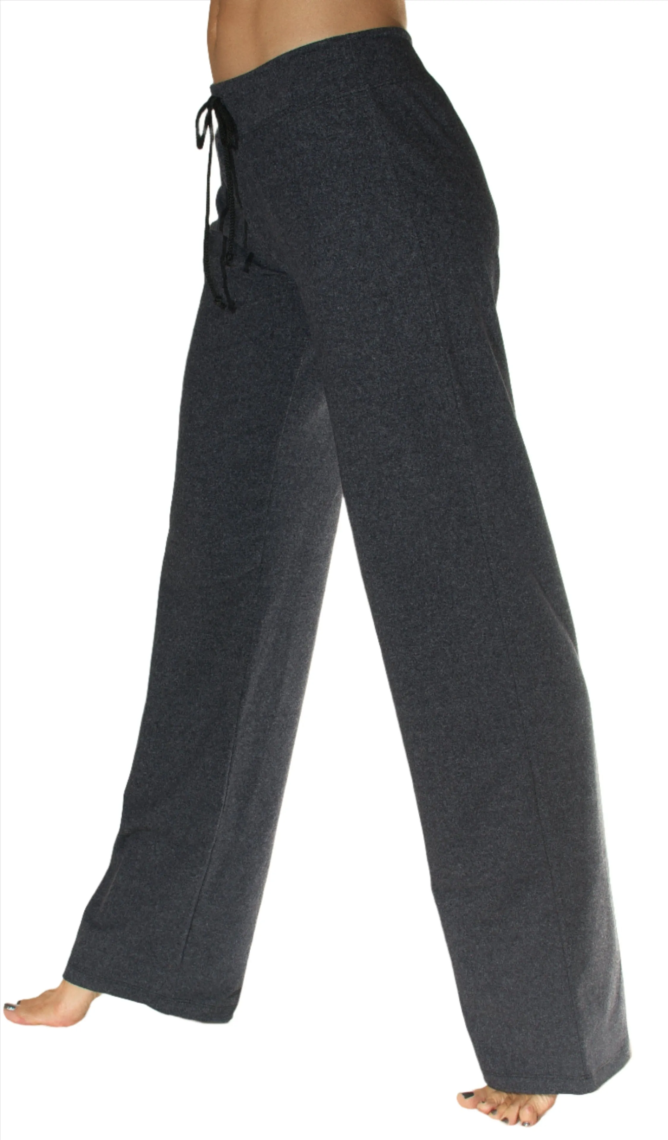 Pantalon ample à cordon coulissant en supplex brossé One Step Ahead 248