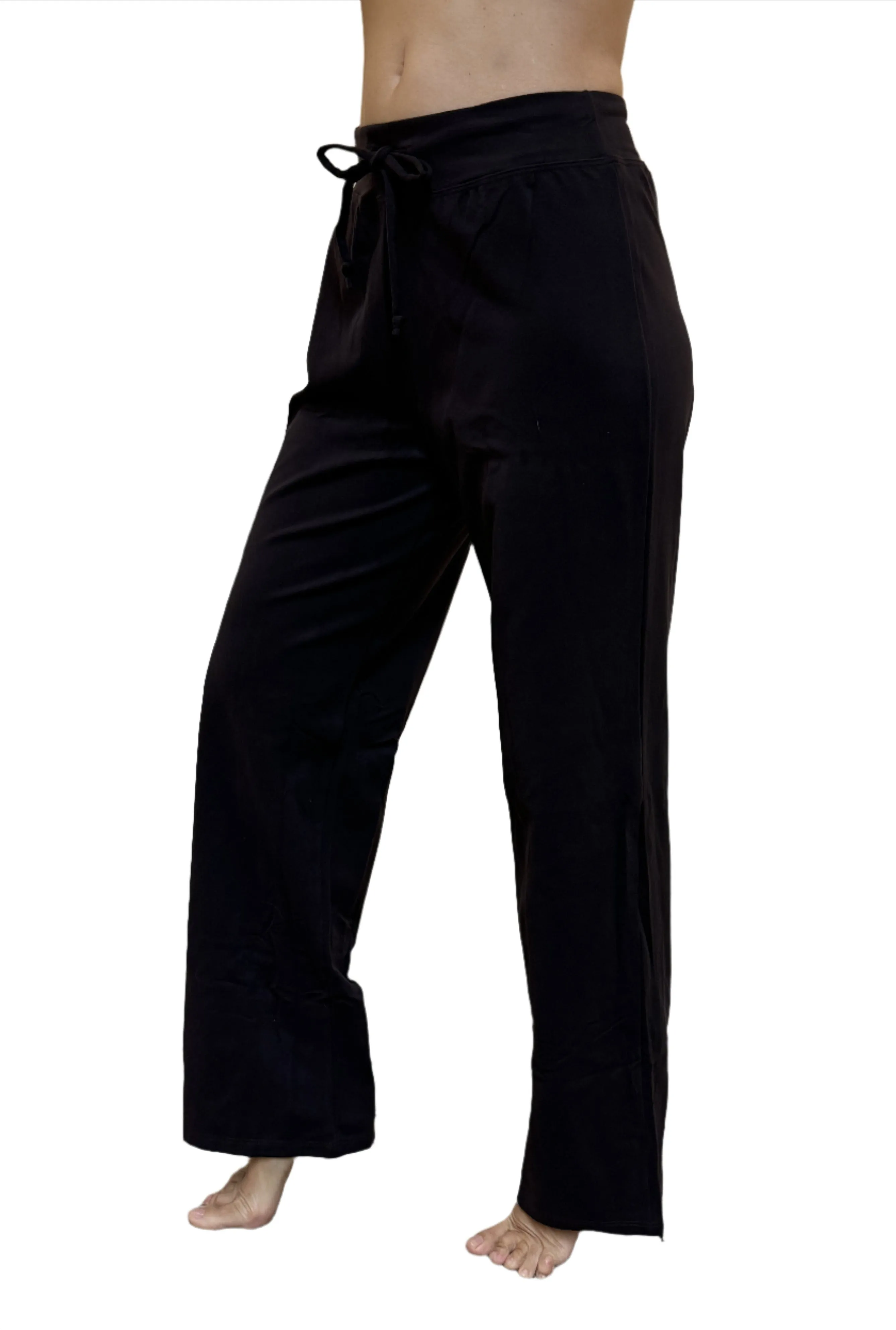 Pantalon ample à cordon coulissant en supplex brossé One Step Ahead 248