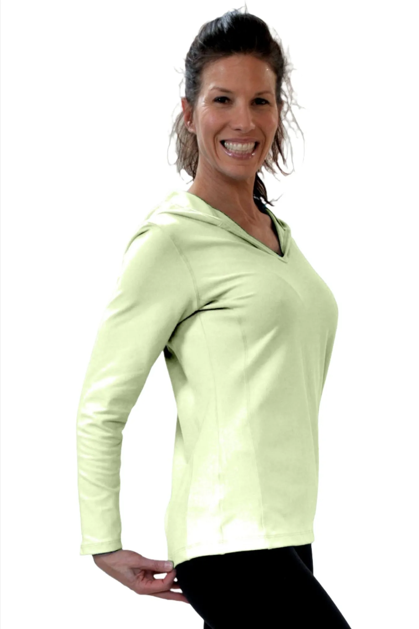 One Step Ahead Sweat à capuche Simple en Supplex brossé 20150