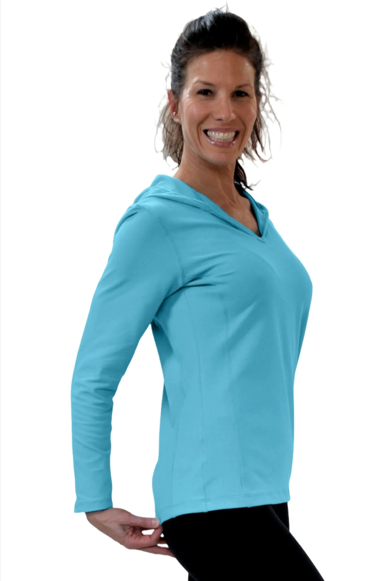 One Step Ahead Sweat à capuche Simple en Supplex brossé 20150
