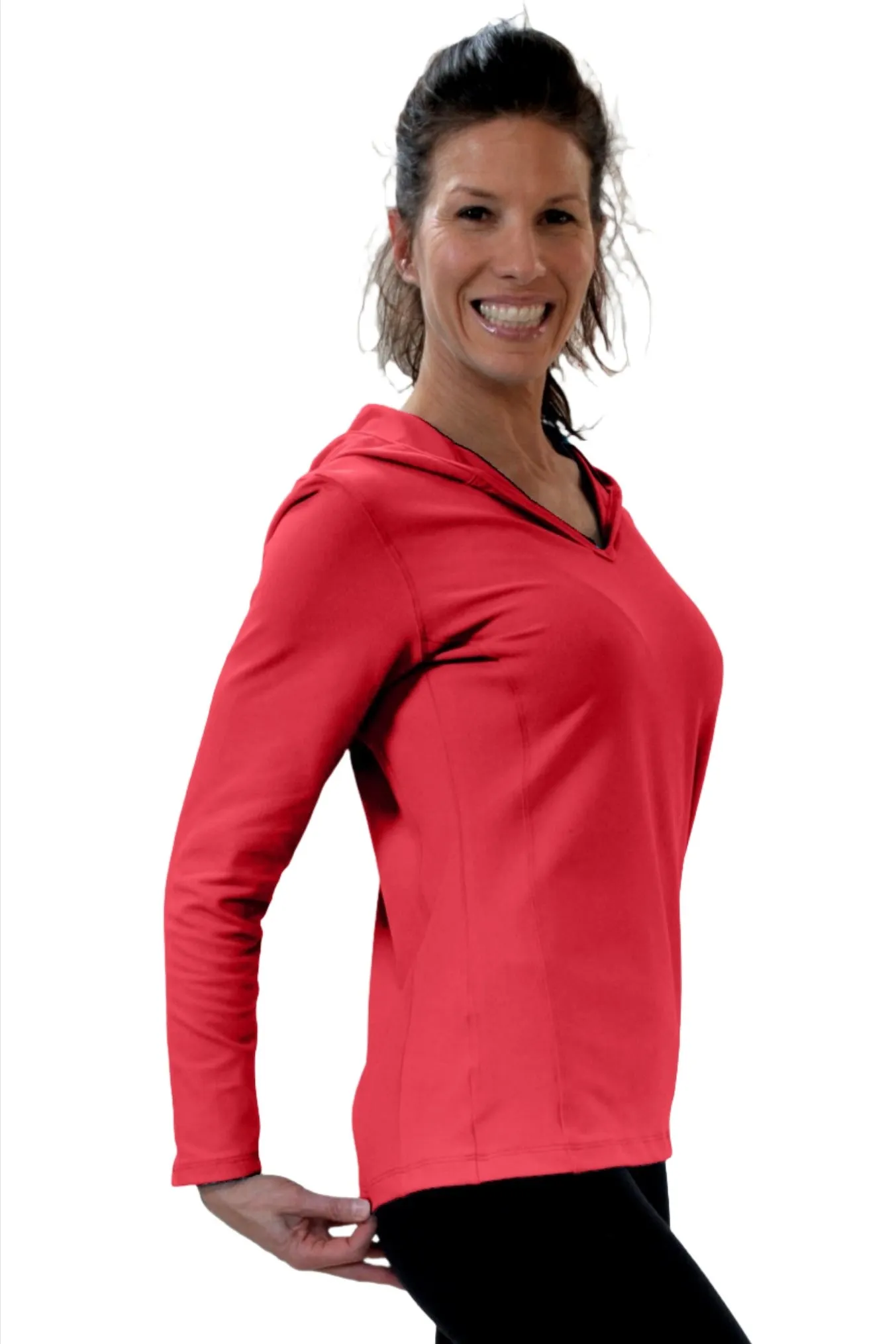 One Step Ahead Sweat à capuche Simple en Supplex brossé 20150