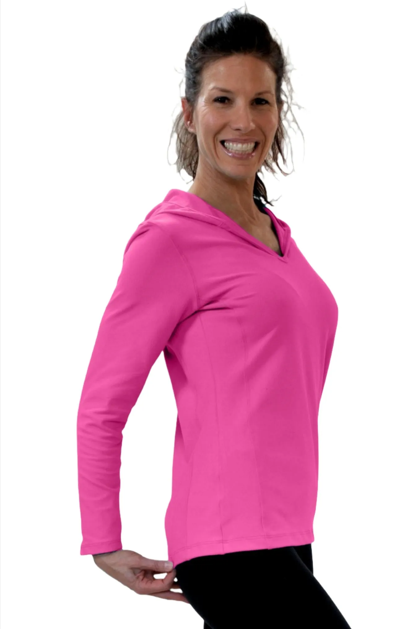 One Step Ahead Sweat à capuche Simple en Supplex brossé 20150