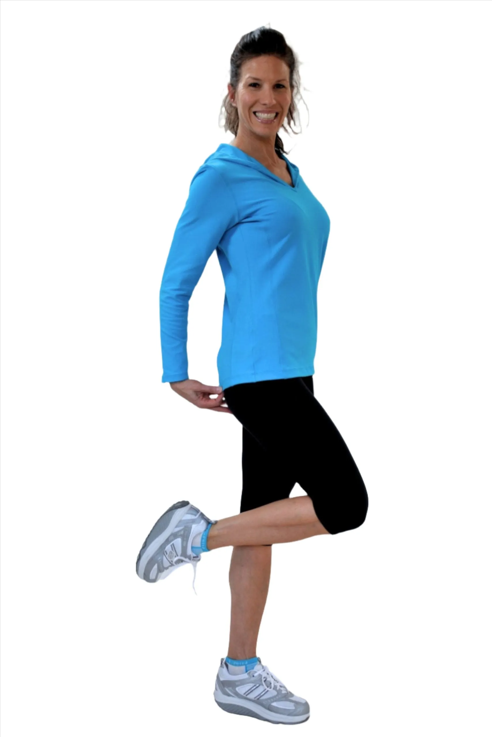 One Step Ahead Sweat à capuche Simple en Supplex brossé 20150