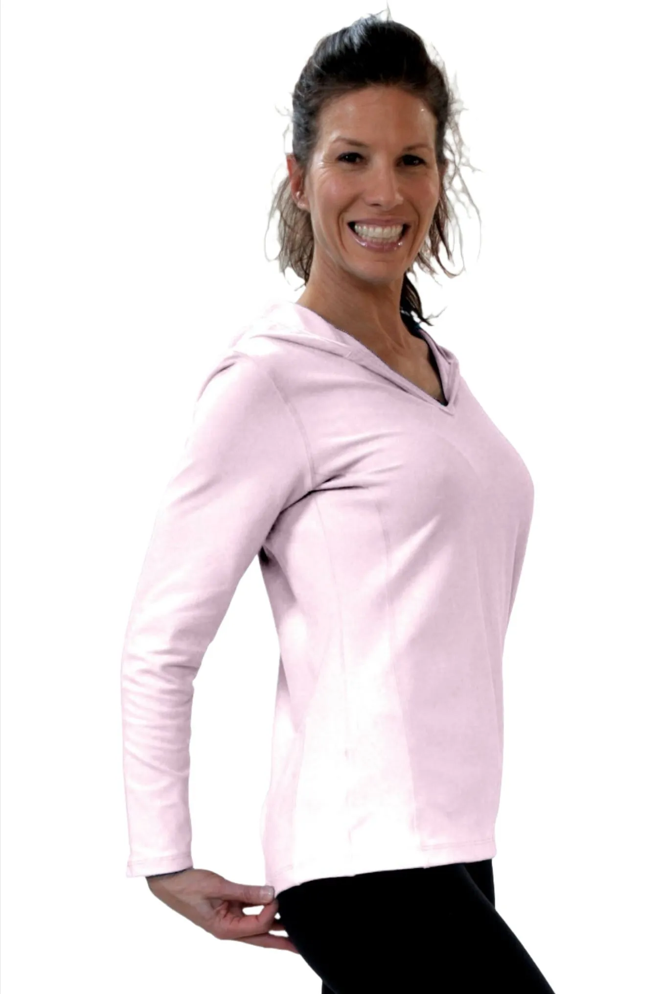 One Step Ahead Sweat à capuche Simple en Supplex brossé 20150