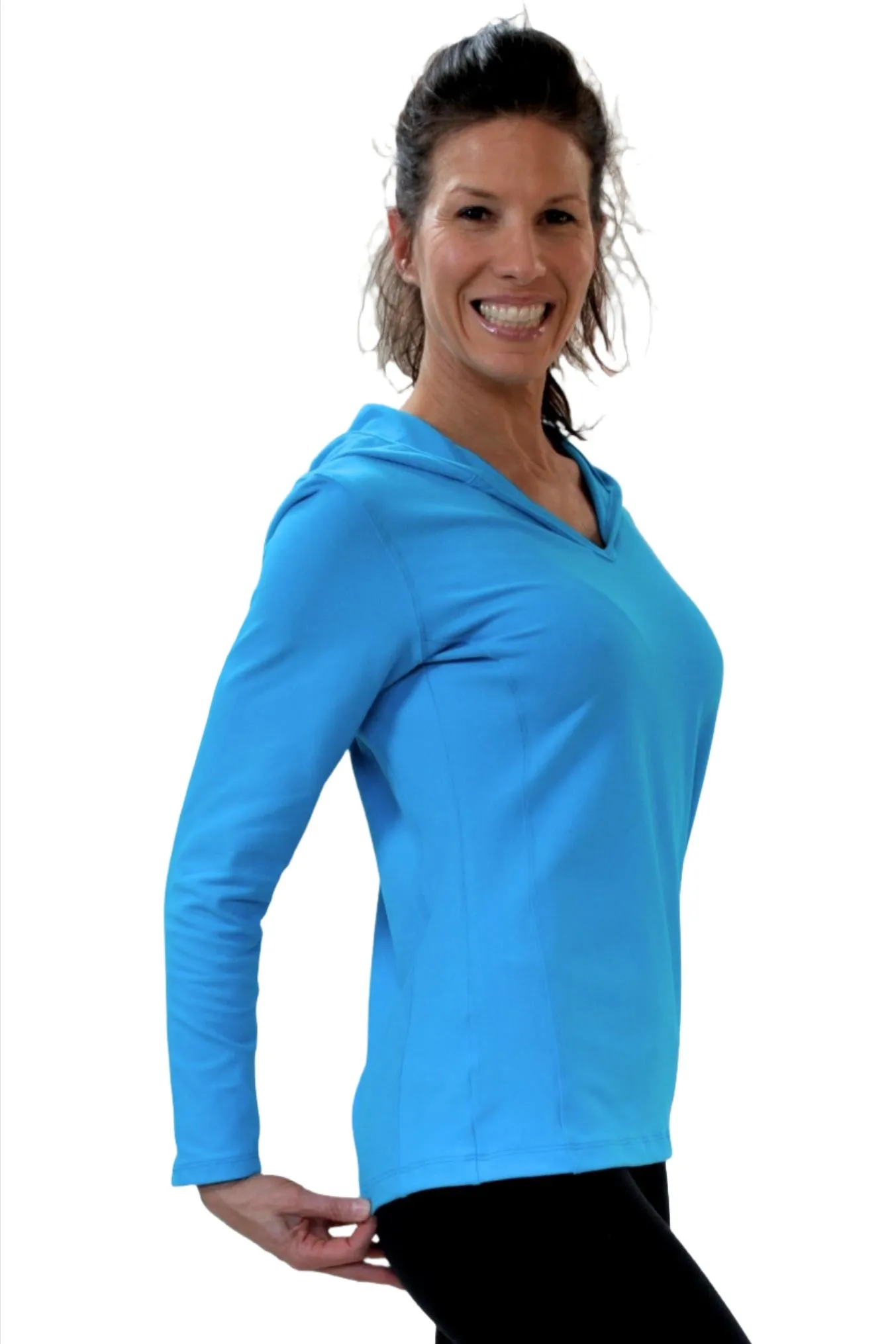 One Step Ahead Sweat à capuche Simple en Supplex brossé 20150