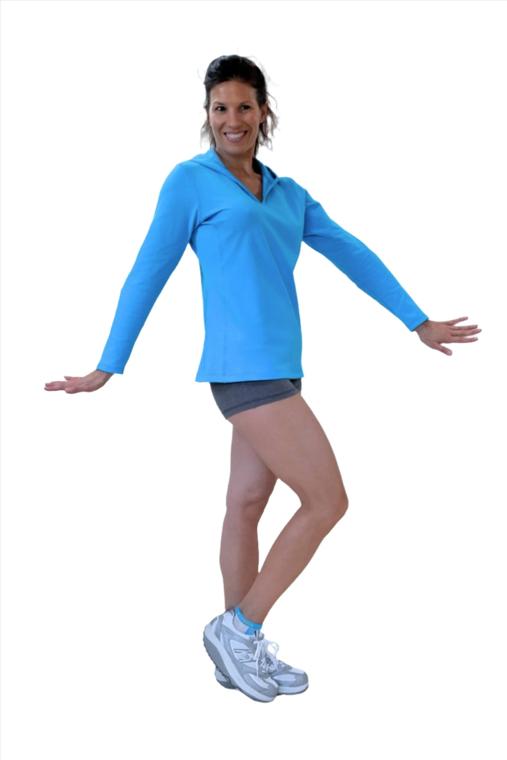 One Step Ahead Sweat à capuche Simple en Supplex brossé 20150