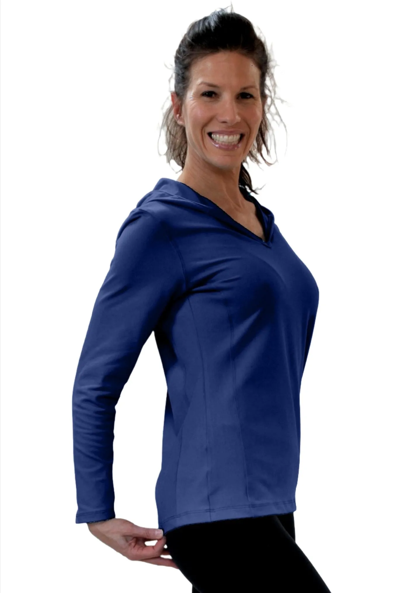 One Step Ahead Sweat à capuche Simple en Supplex brossé 20150