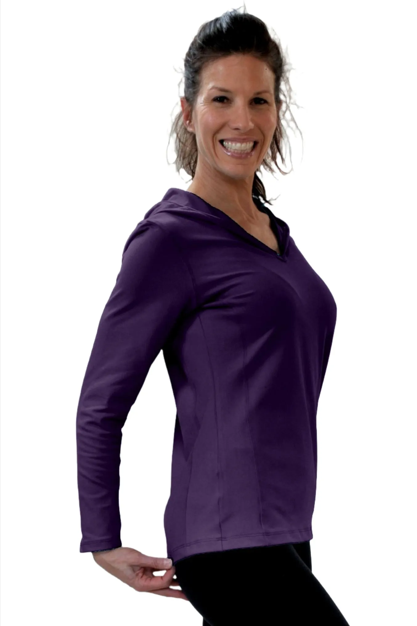 One Step Ahead Sweat à capuche Simple en Supplex brossé 20150