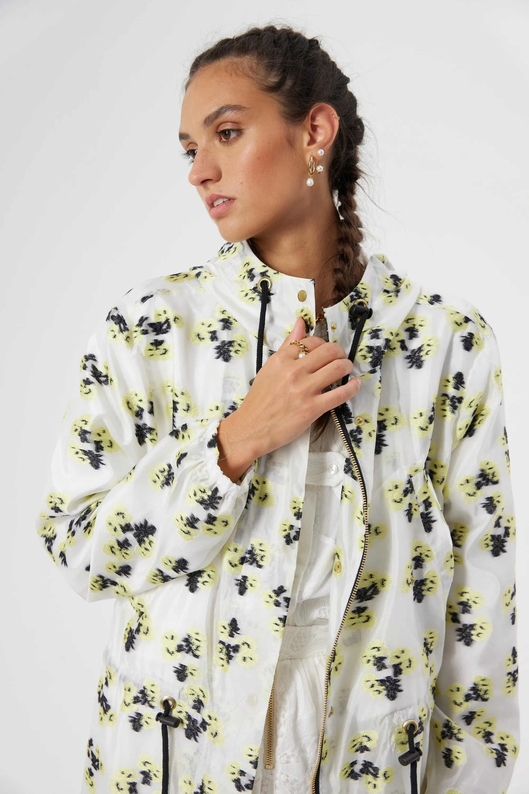 Parka Onur avec broderie Firefly